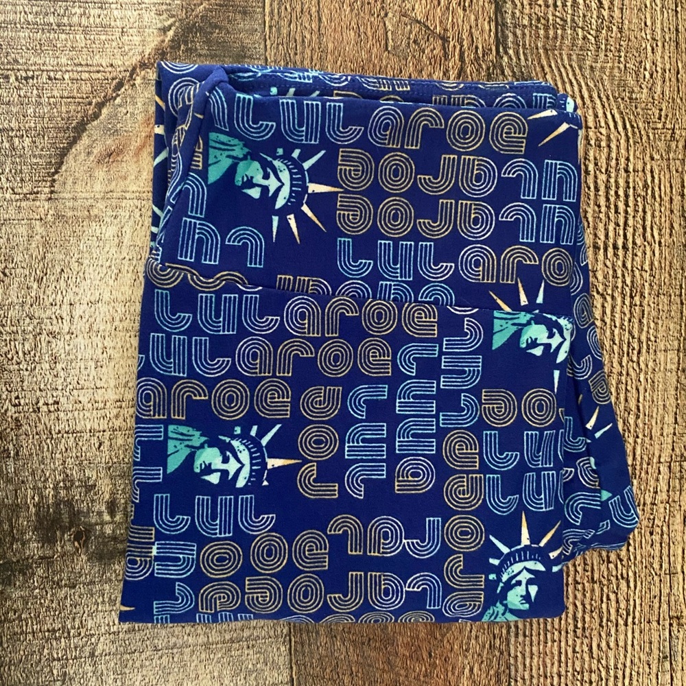 Lularoe one size Statue of Liberty leggings